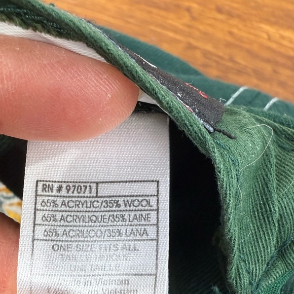 Oregon Ducks green & white baseball adjustable cap hat. One size fits most. - Picture 7 of 7